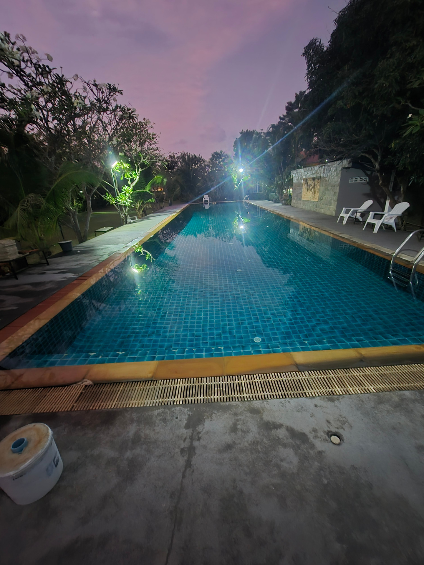 Resort swimming pool