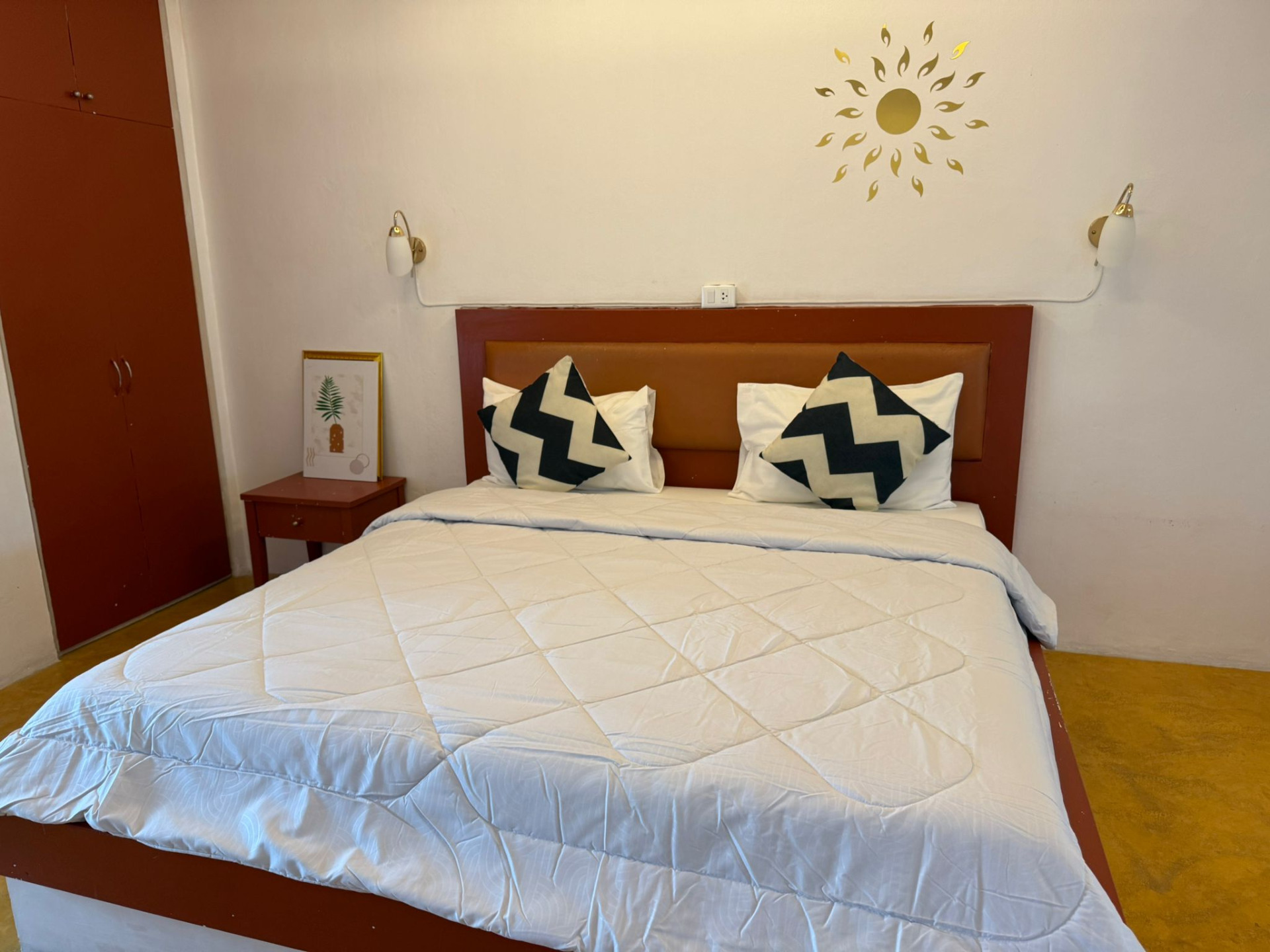 Kingsize 2-person bed